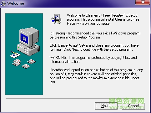 cleanersoft Free Registry Fix����
